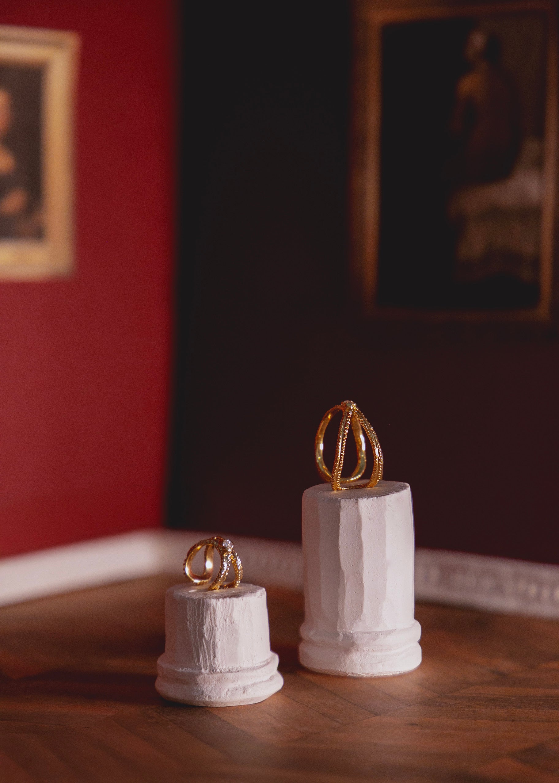 Earcuff en vermeil Eve