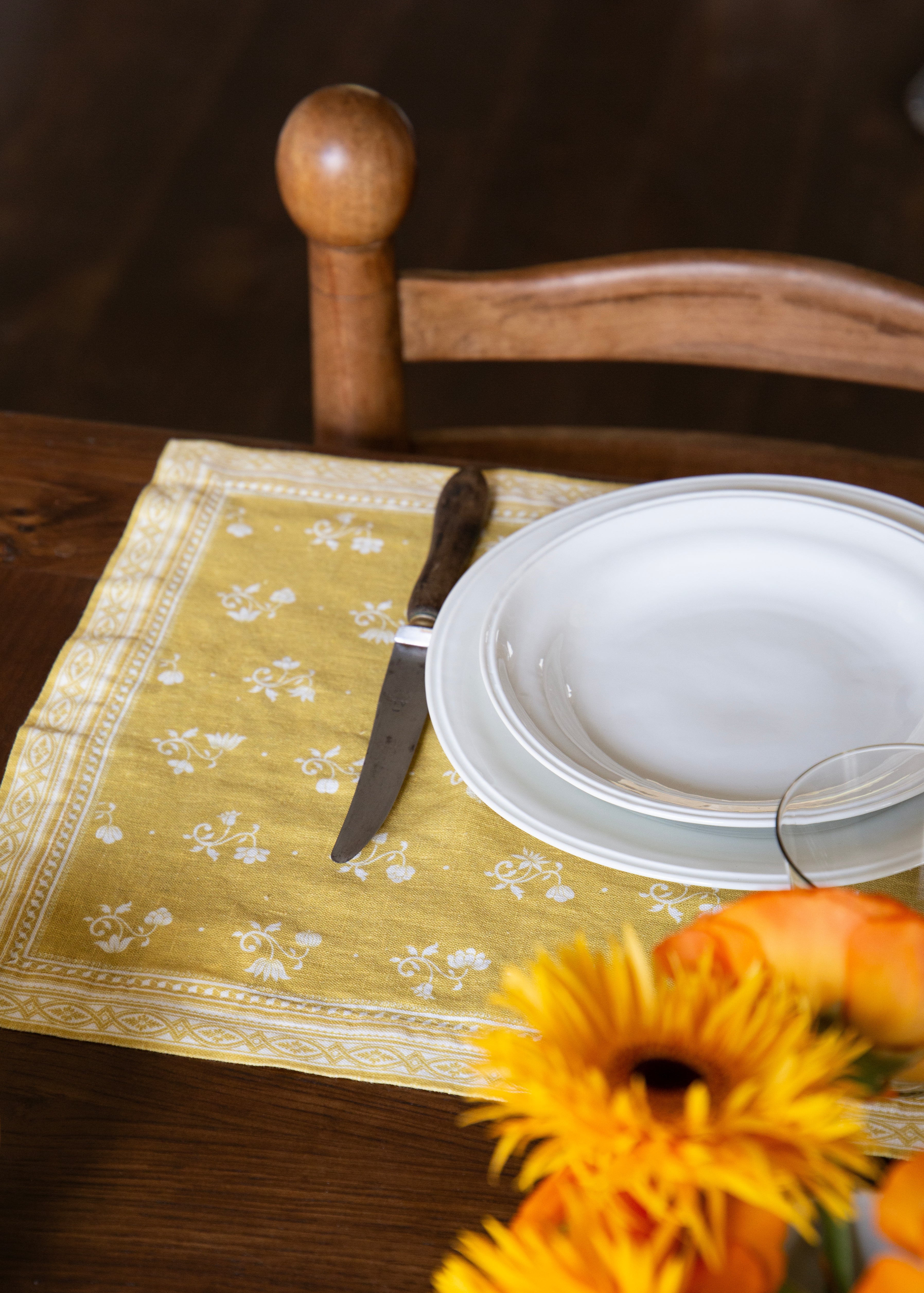 Bistrot white porcelain dinner plate