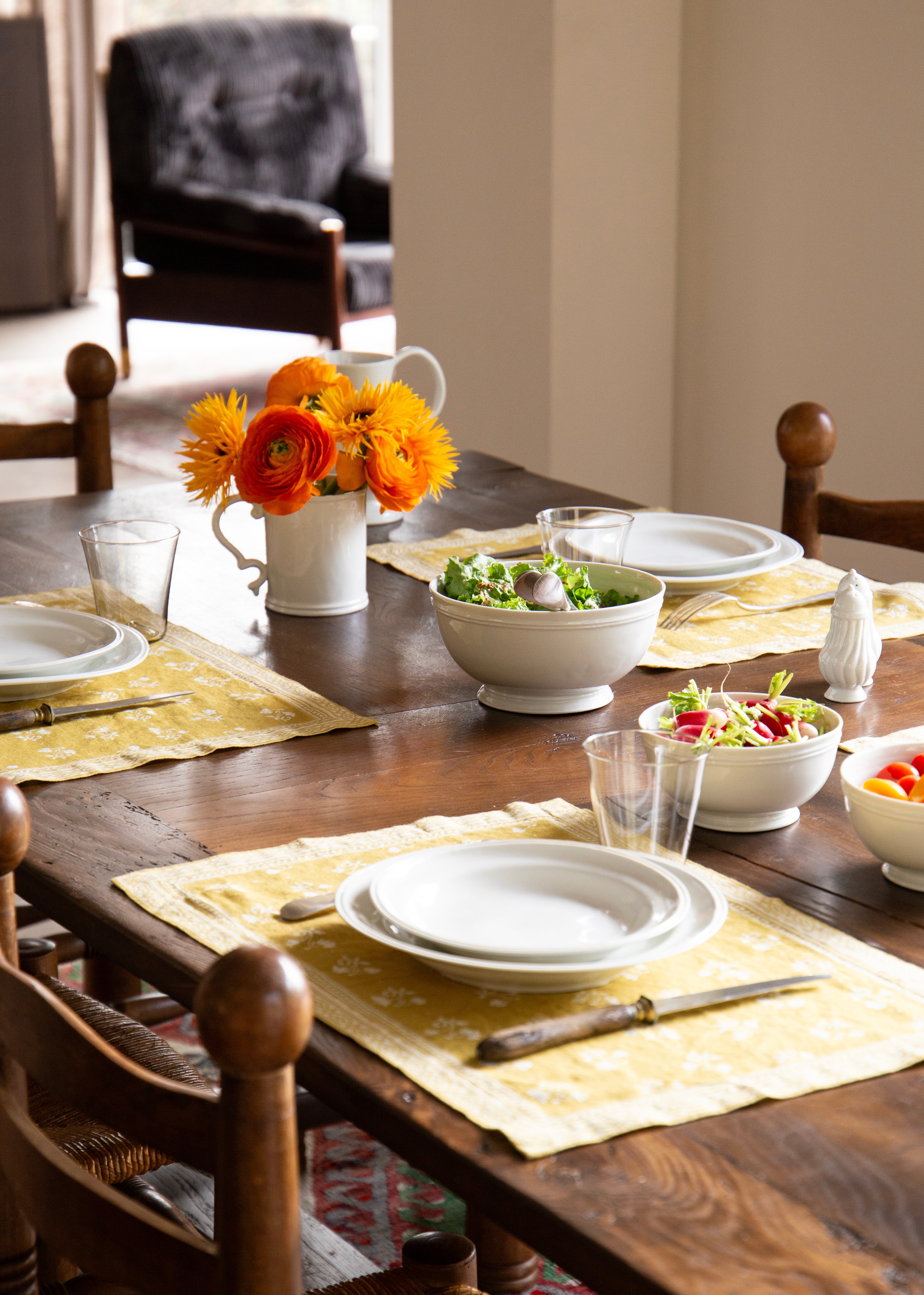 Bistrot white porcelain dessert plate