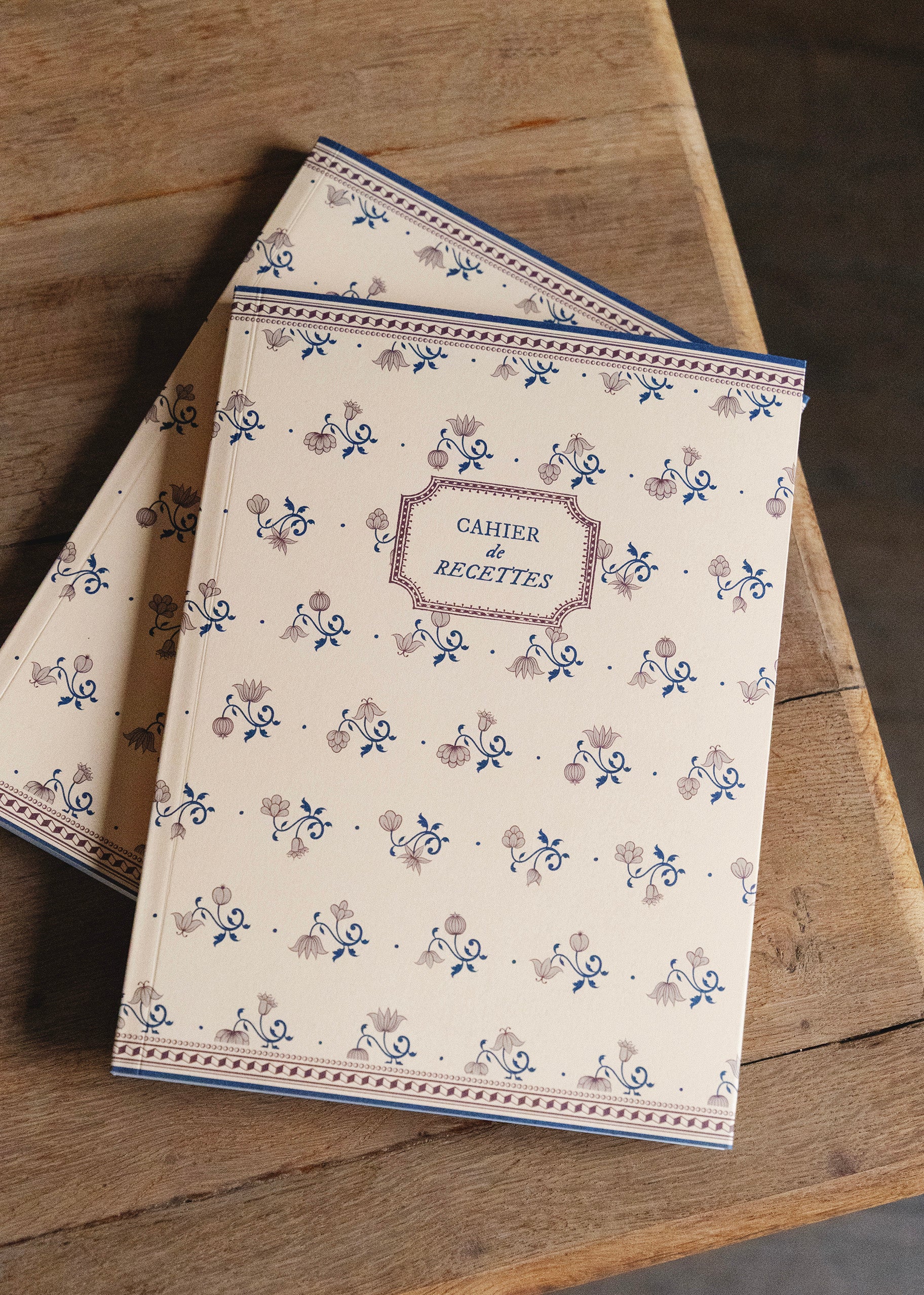 Henriette blank recipe notebook, 160 pages