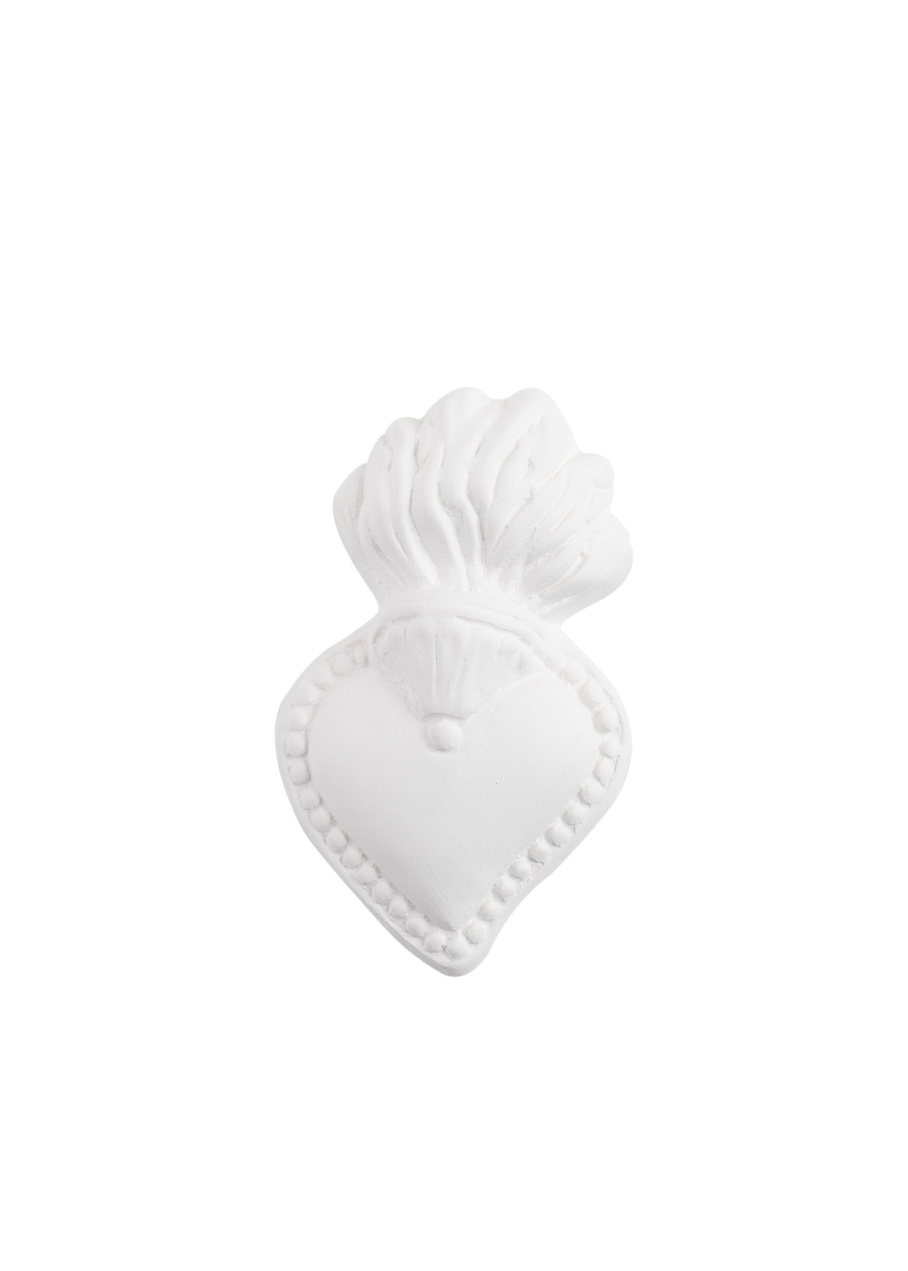 Sculpture à parfumer Ex Voto en porcelaine blanche