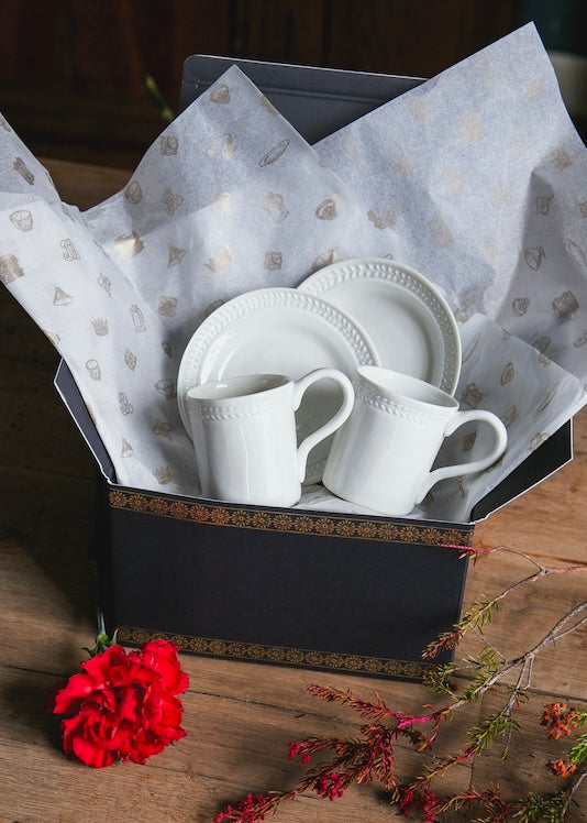 Coffret litron | Porcelaine de Limoges | Art de la table | Alix D. Reynis