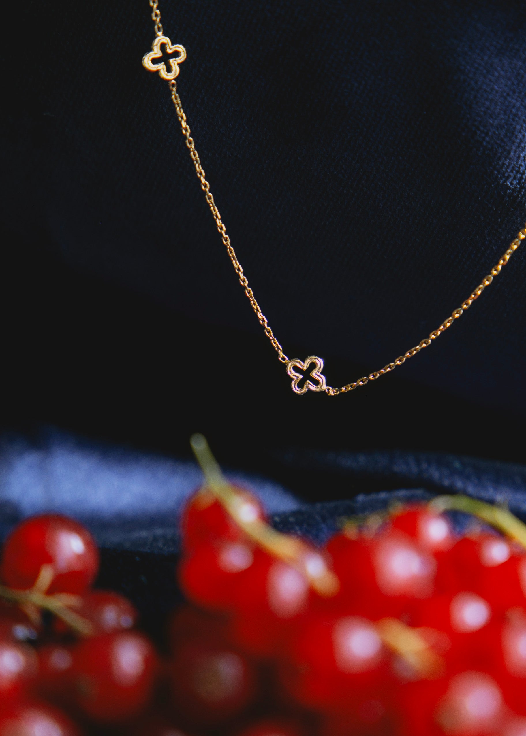 Collier en vermeil Leah