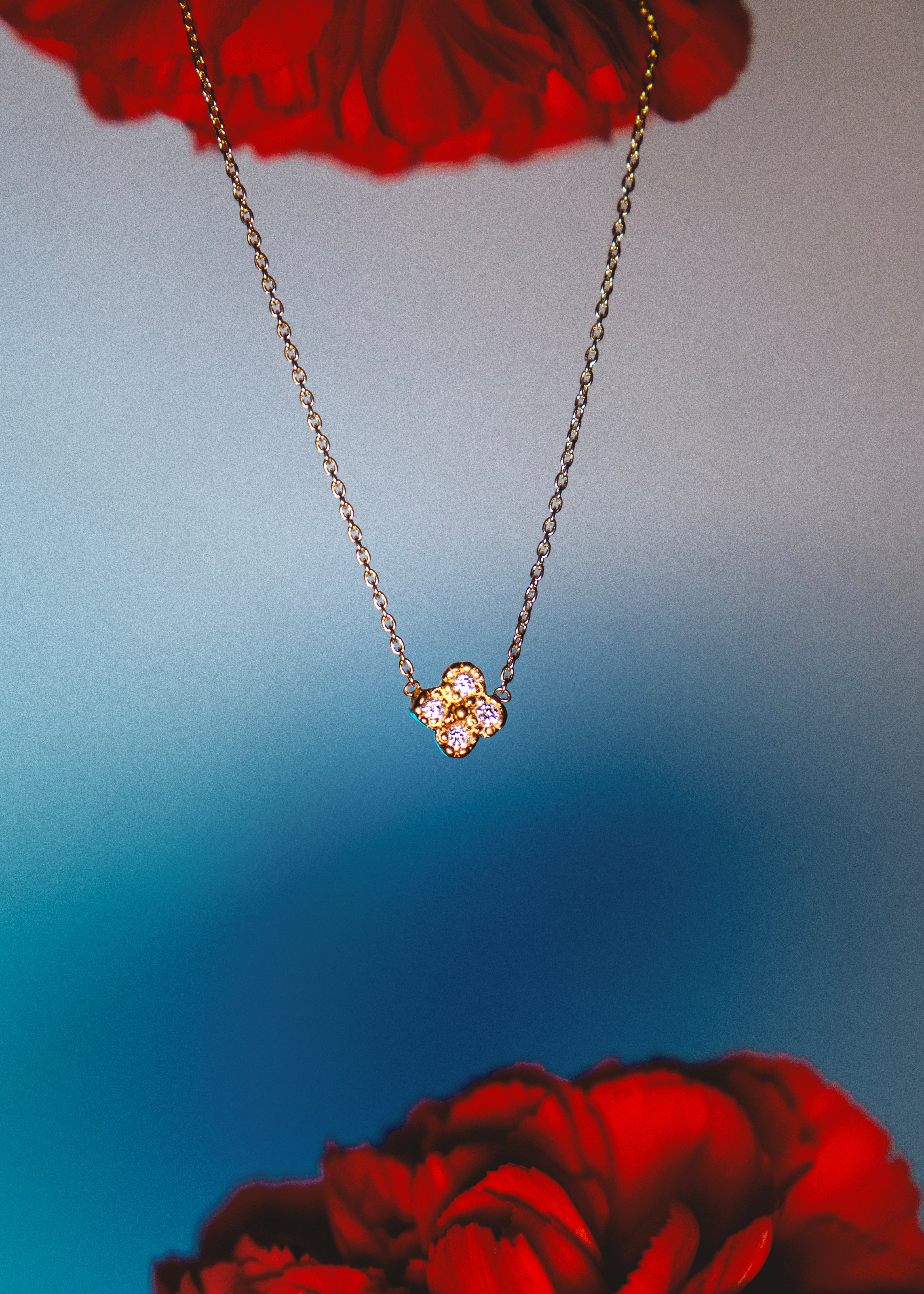 Collier en vermeil Zita