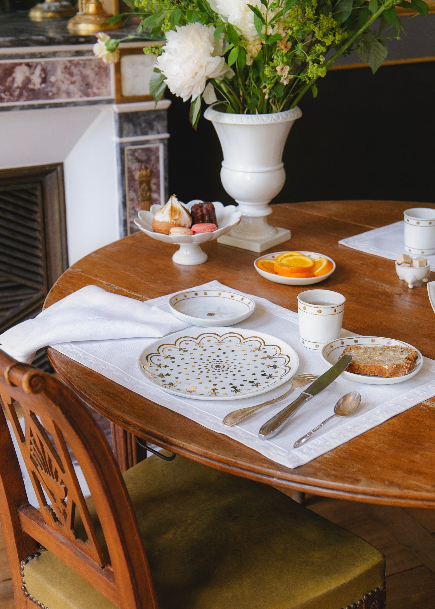 Coupelle Bourrienne x Alix D. Reynis en porcelaine blanche