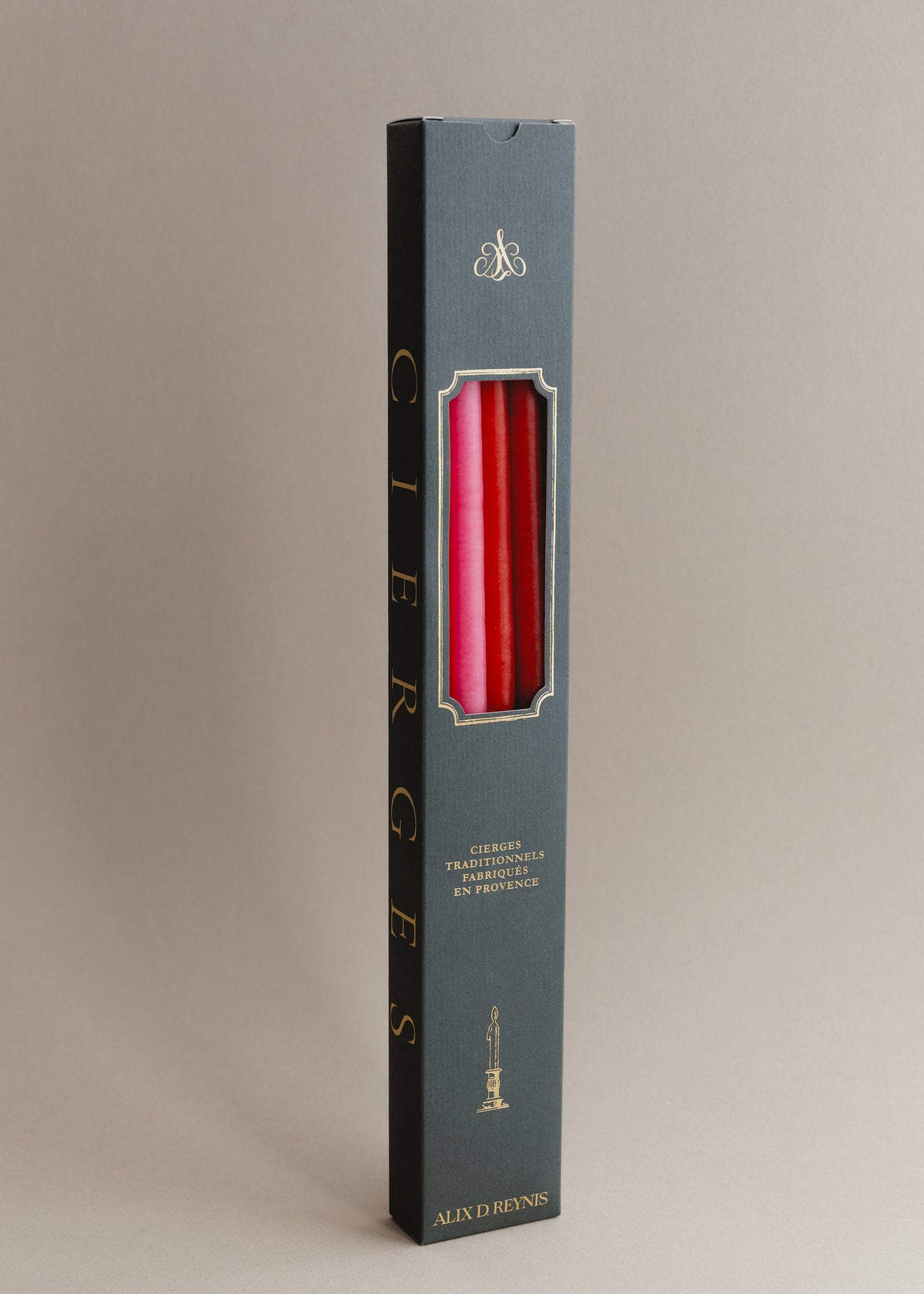 Coffret de 8 bougies fines
