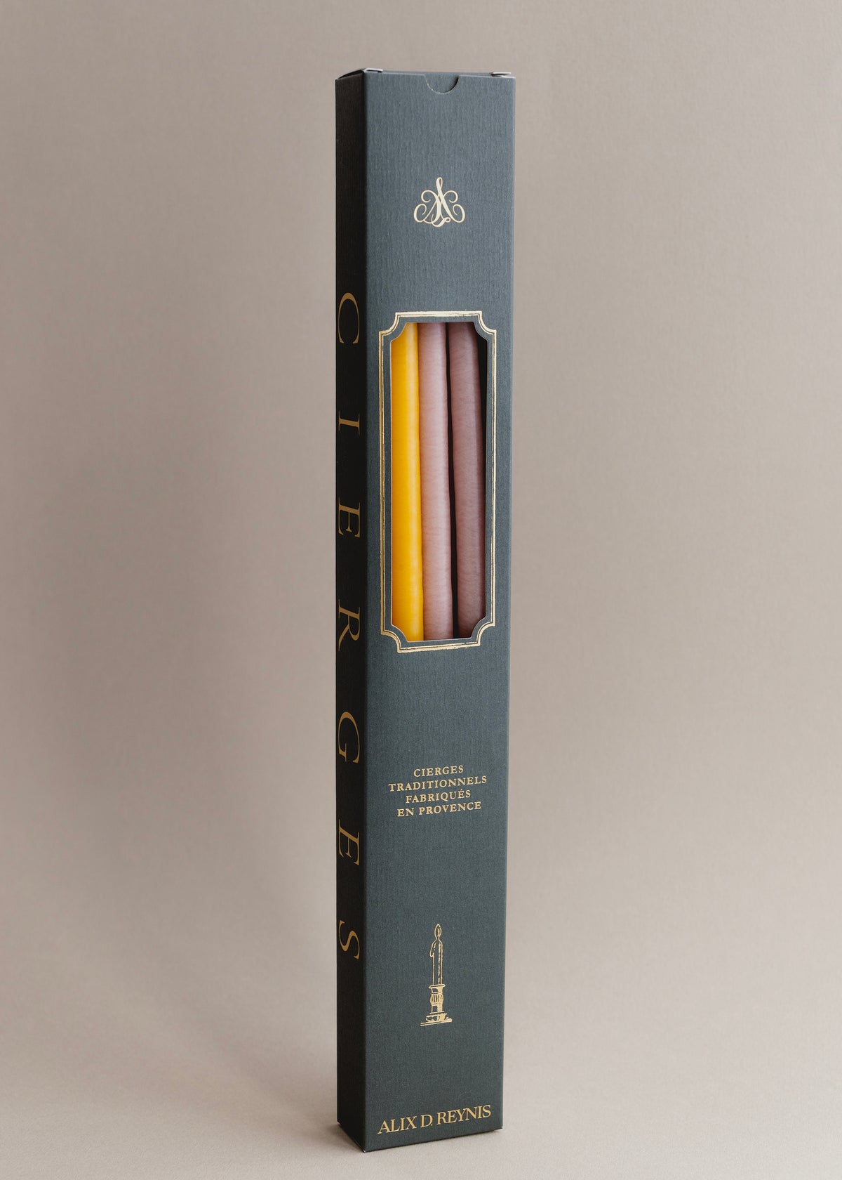 Coffret de 8 bougies fines