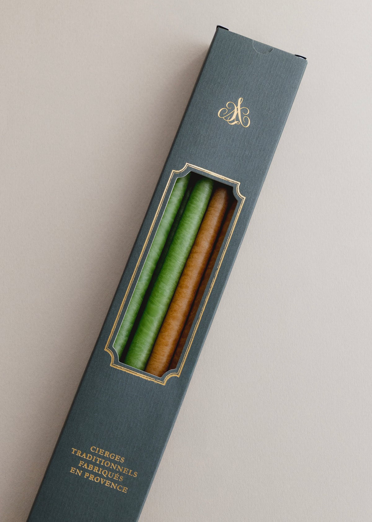 Coffret de 8 bougies fines