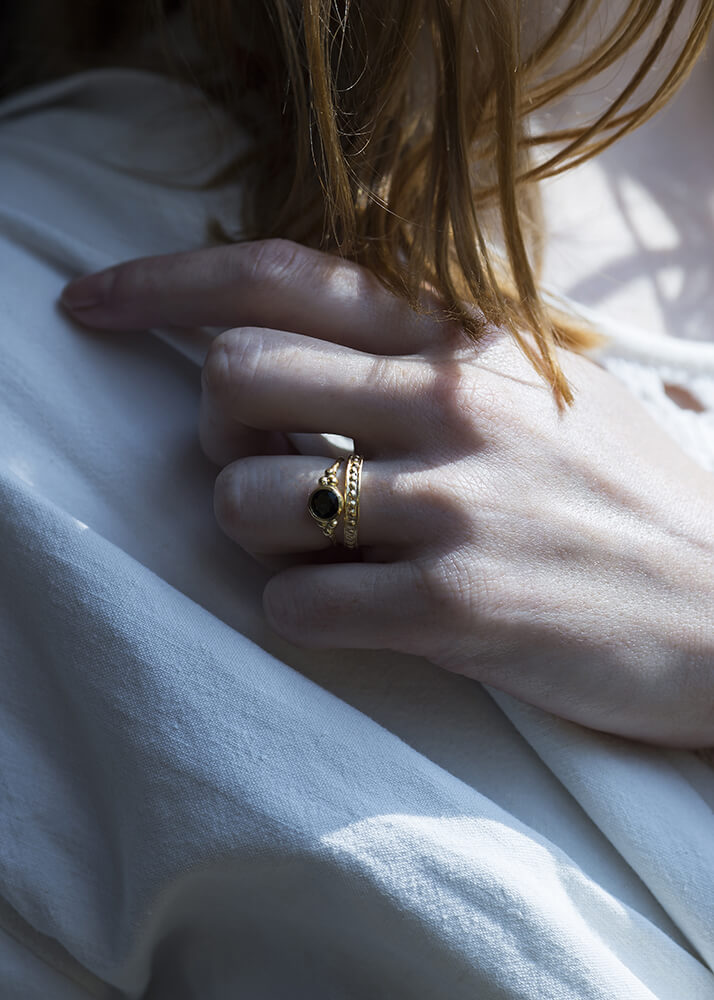 Louise Silver-gilt ring