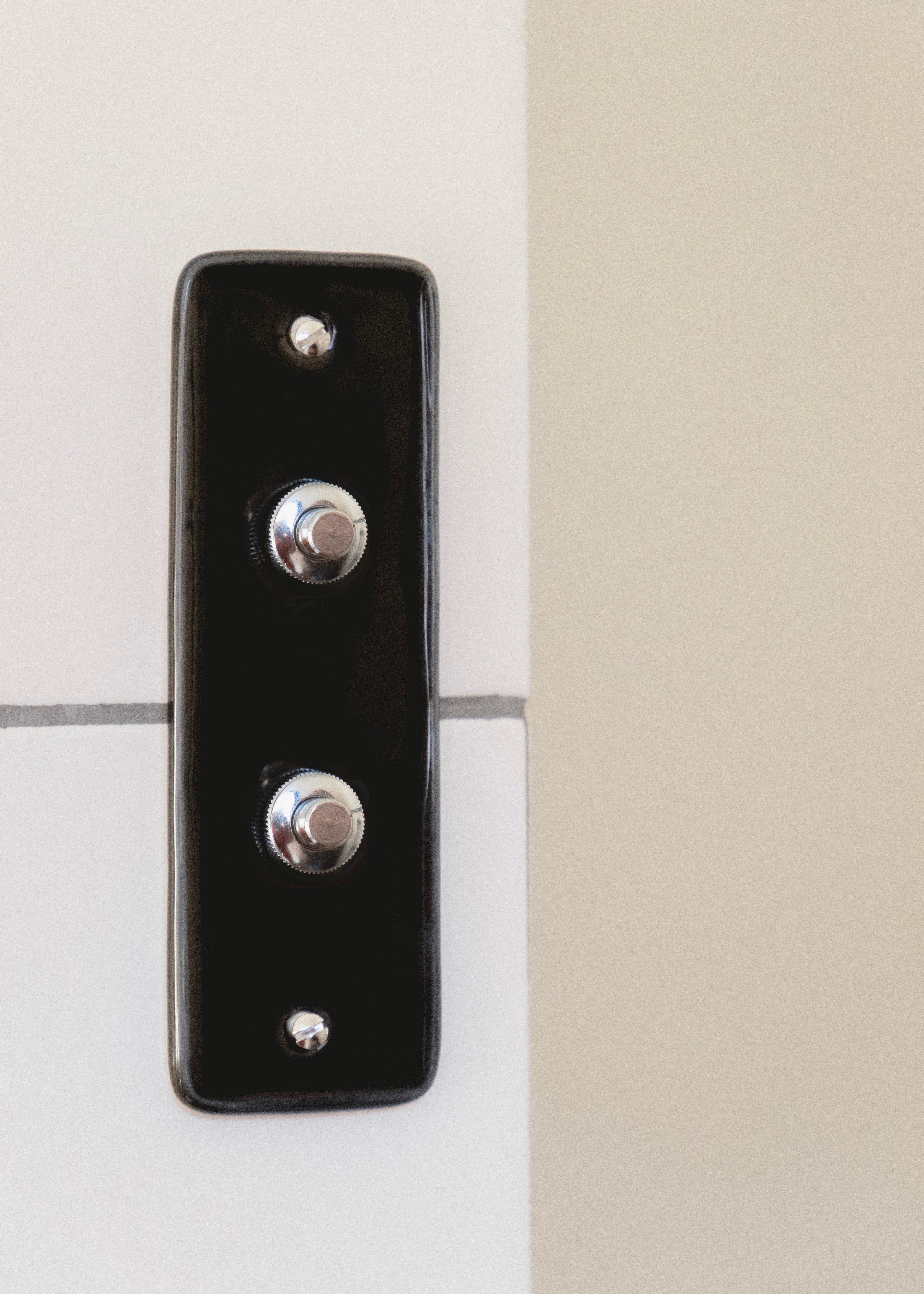 ADR x HI Double Chrome Switch in Black Porcelain
