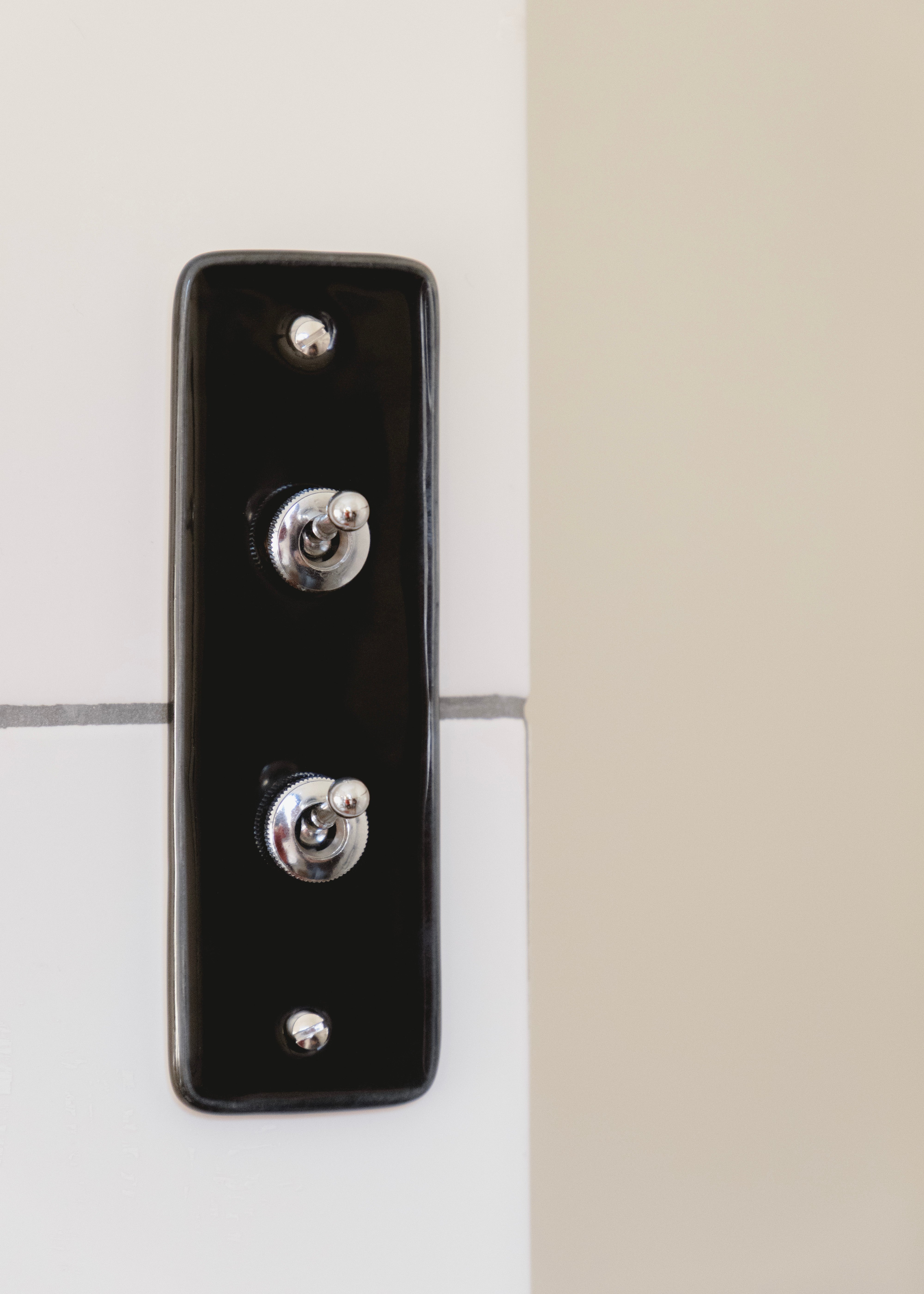 ADR x HI Double Chrome Switch in Black Porcelain
