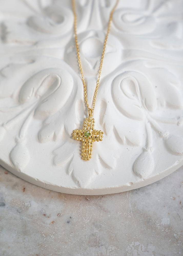 Jeanne 18-karat gold pendant