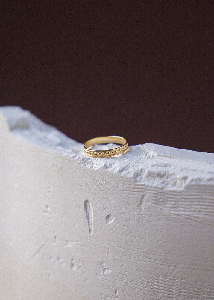 Louise Silver-gilt ring