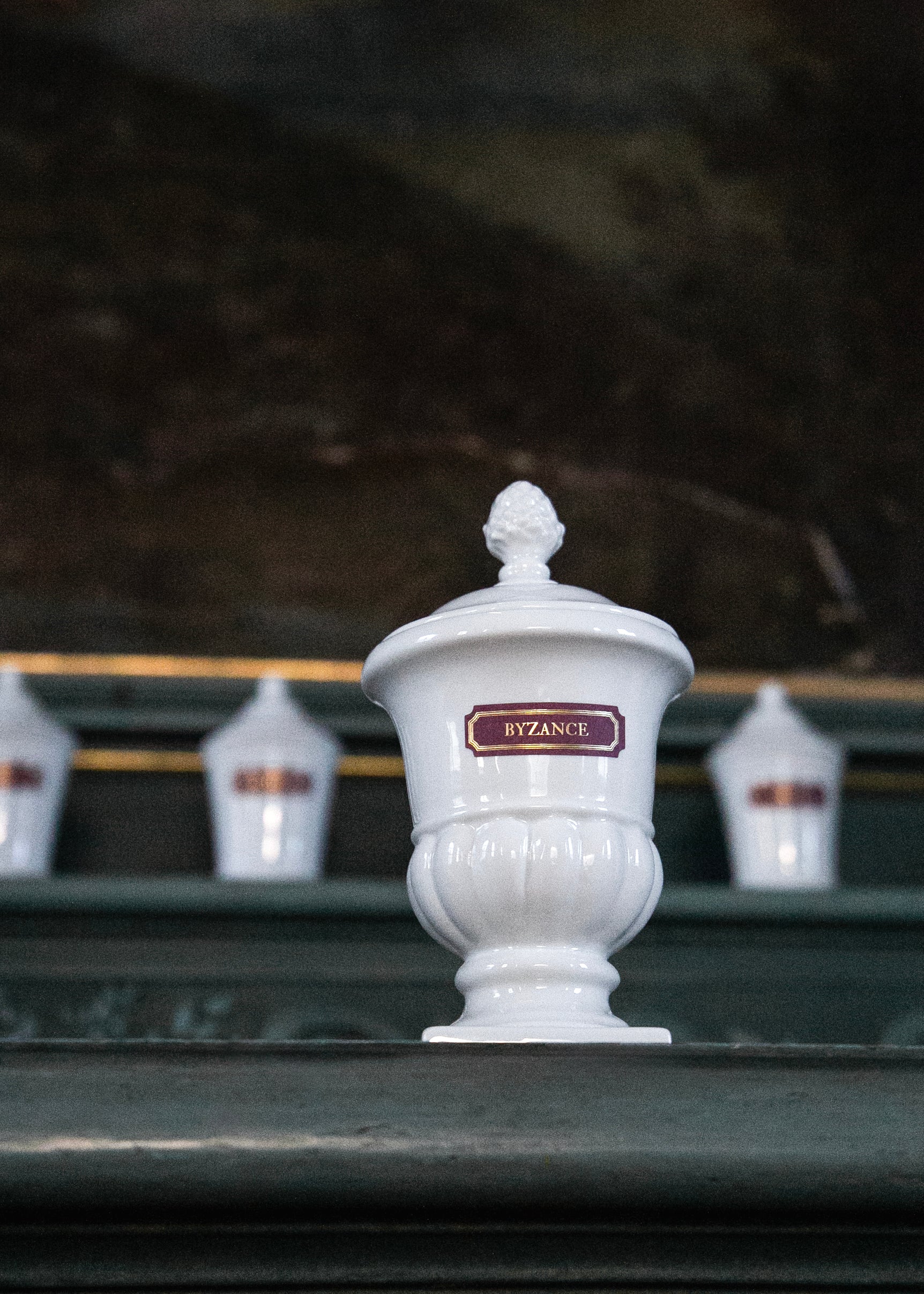 Médicis scented candle Byzance - woody notes 60h