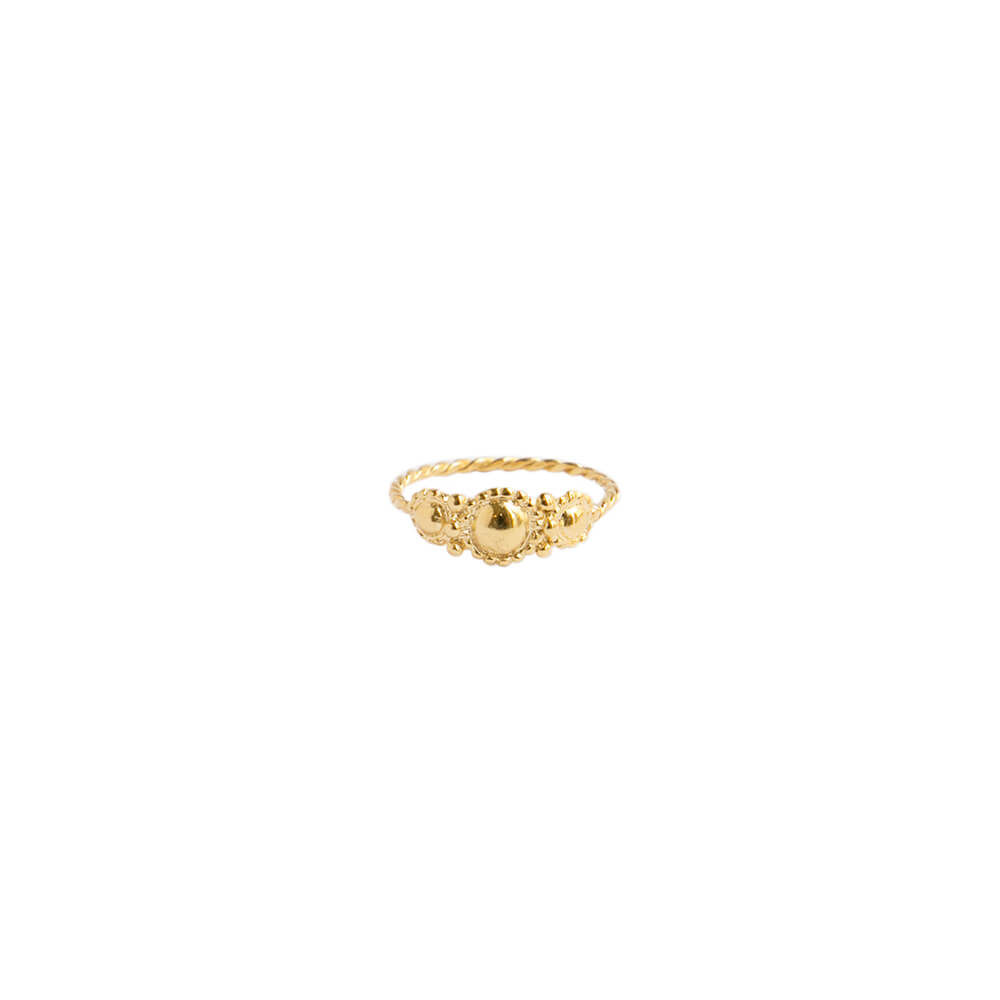 Aurore Silver-gilt ring