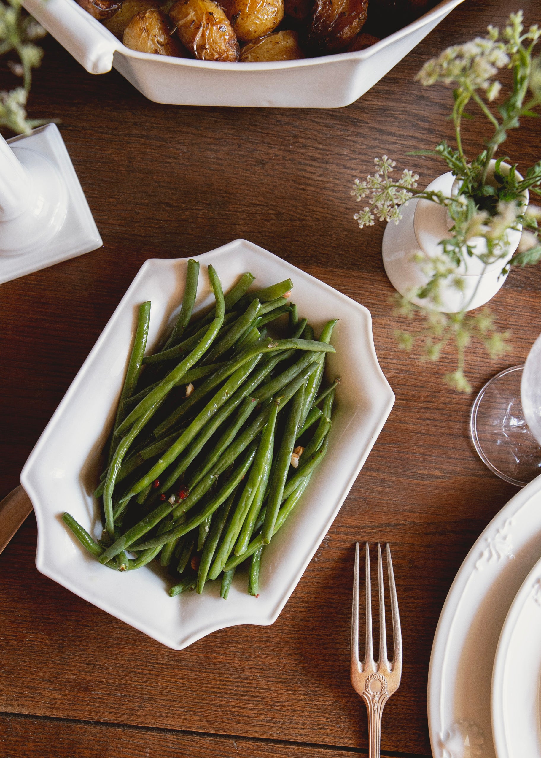Napoleon pin tray in white porcelain