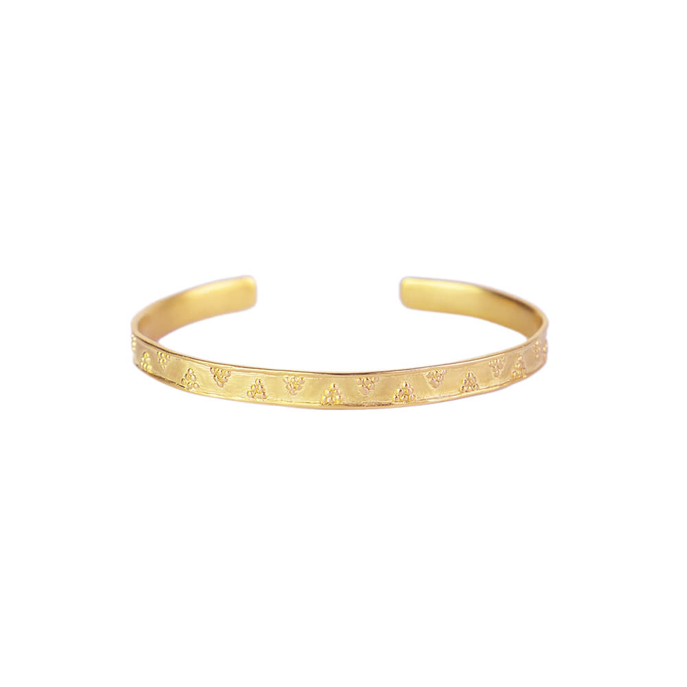 Tatiana Silver-gilt bangle