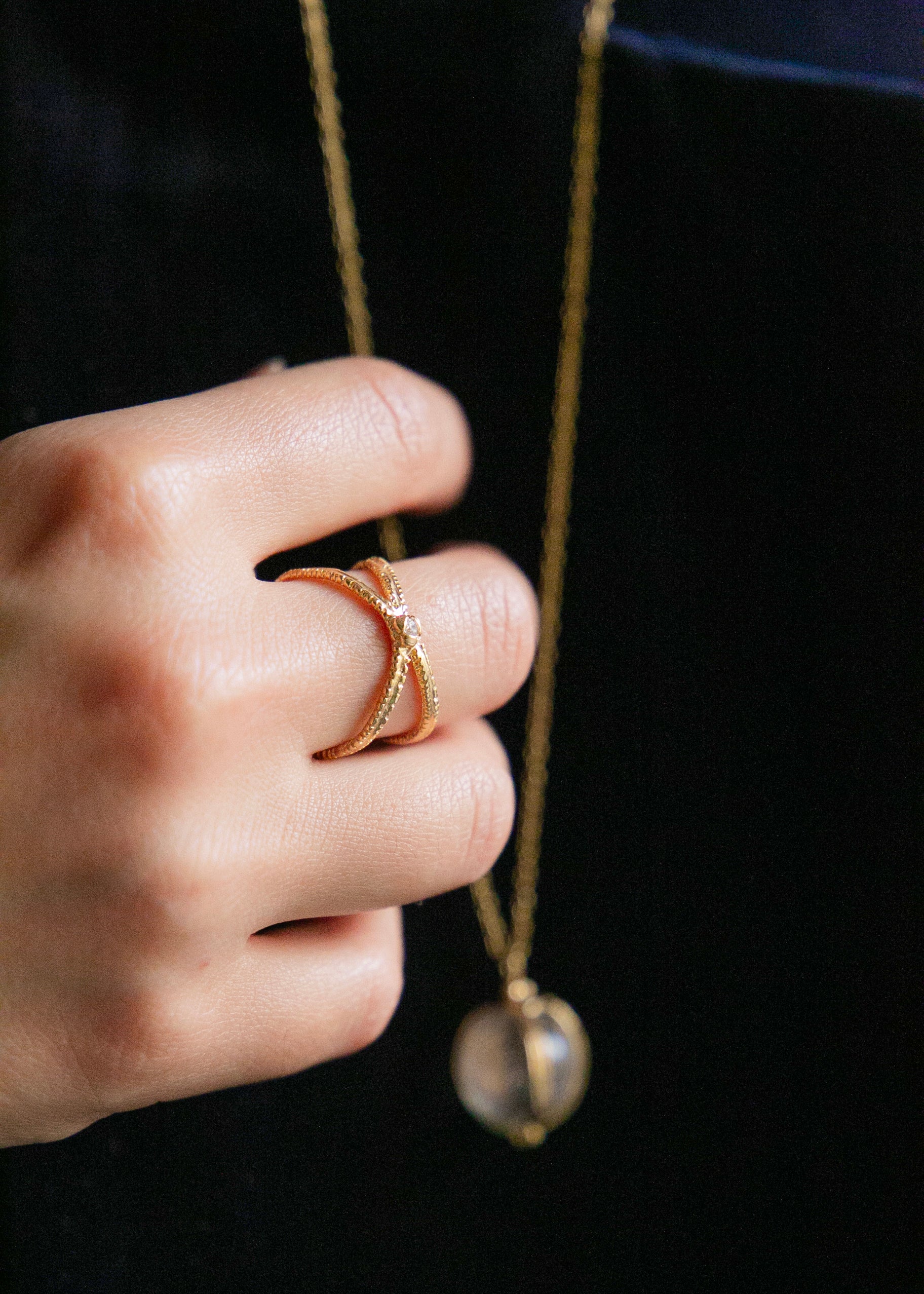 Bague en vermeil Eve