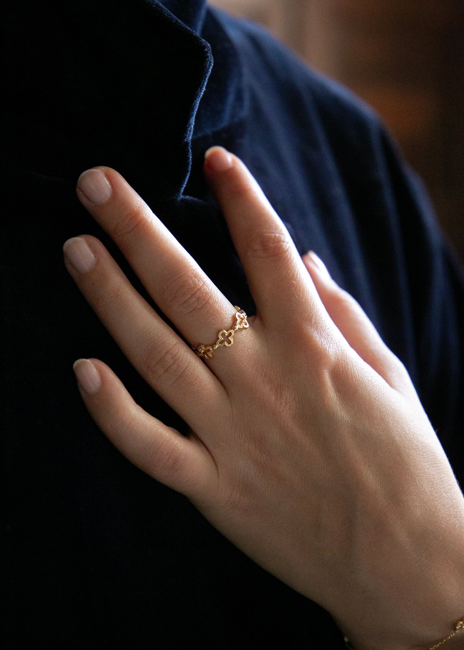 Bague en vermeil Leah