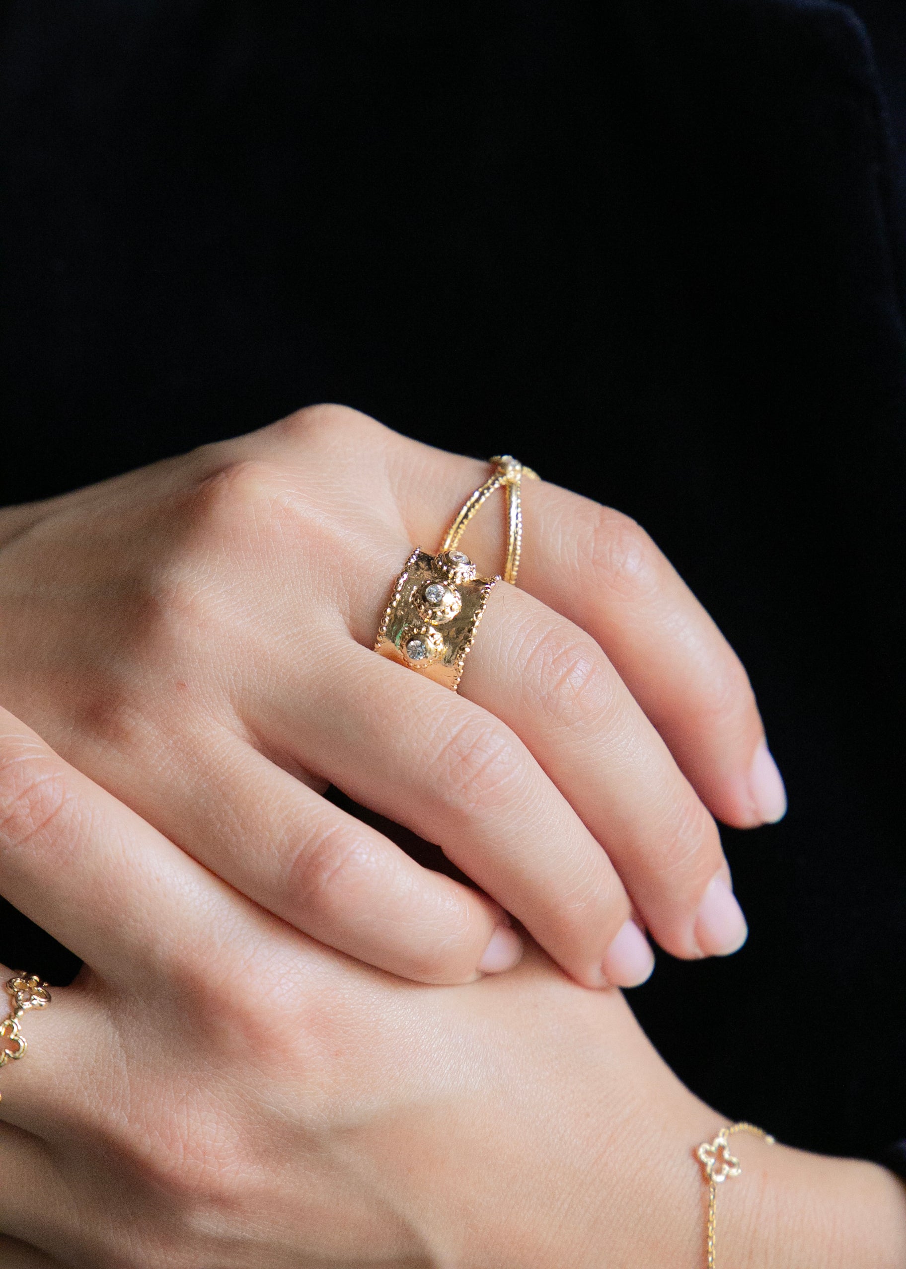 Bague en vermeil Alma