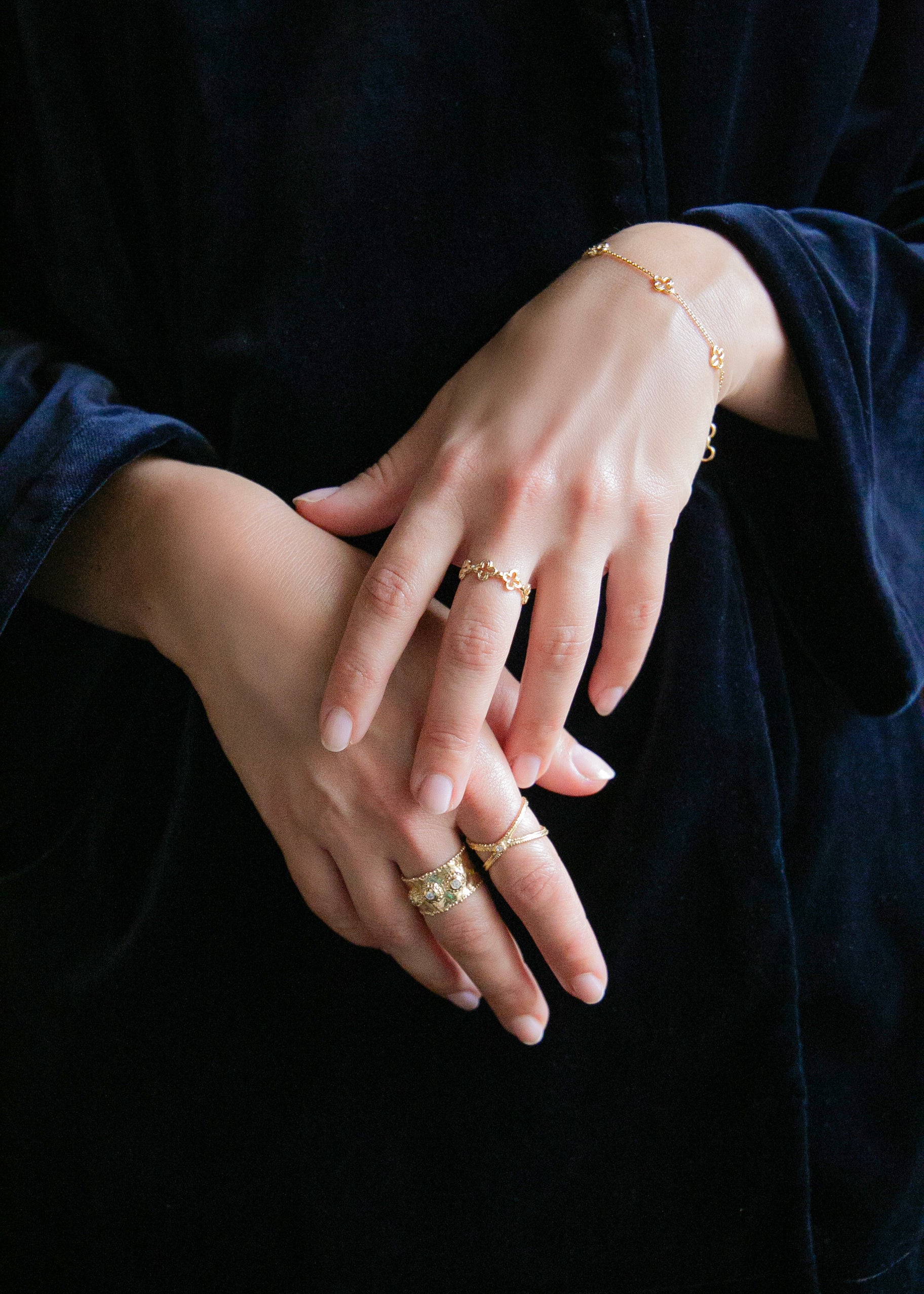 Bague en vermeil Leah