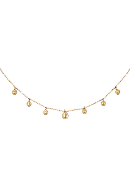 18 carat gold Cassandra necklace