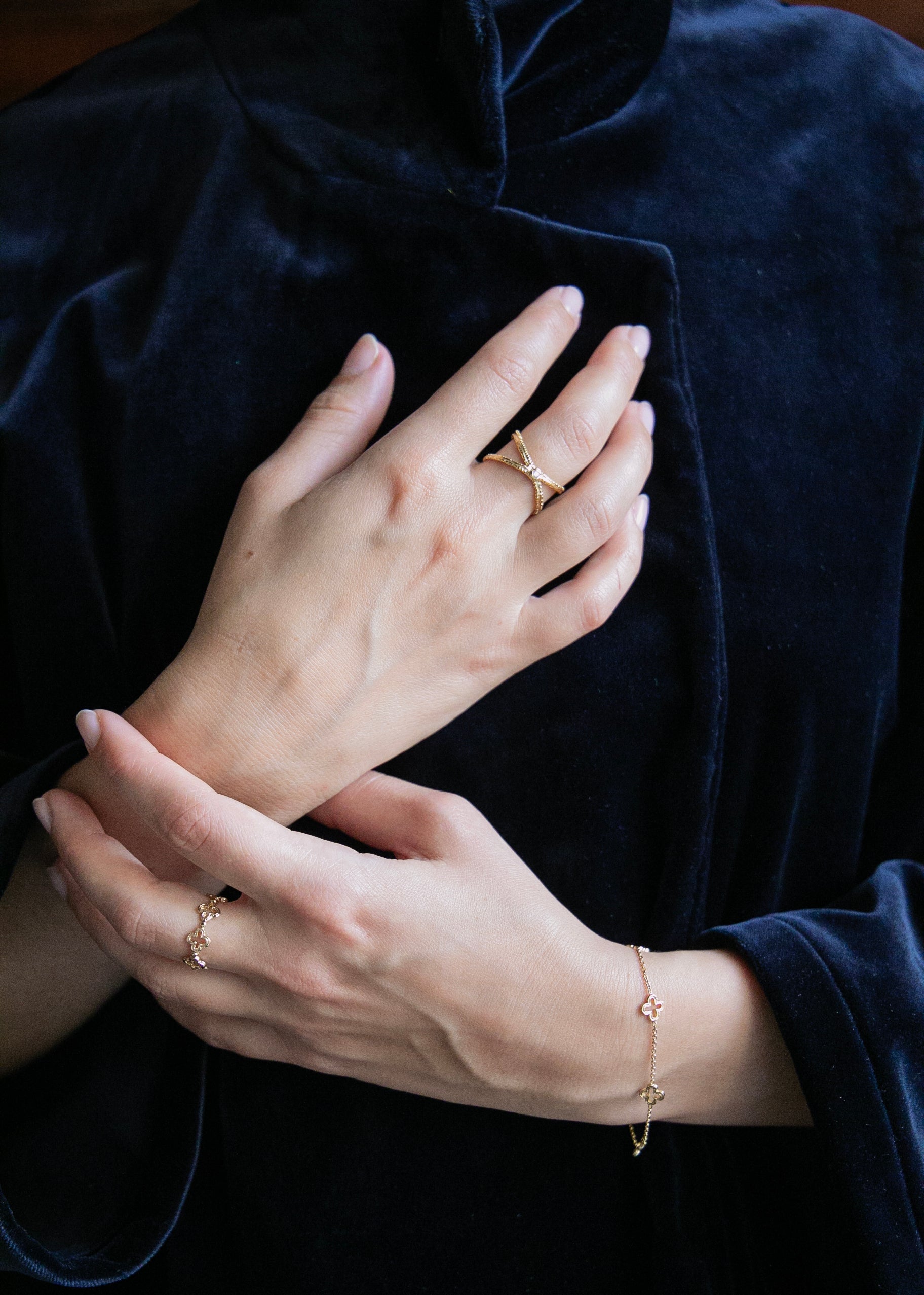 Bague en vermeil Eve