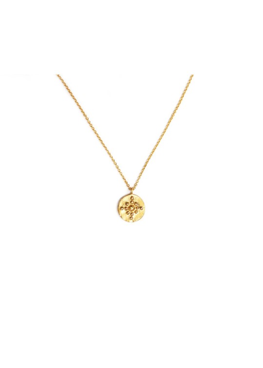 Orion 18 carat gold and diamond medal